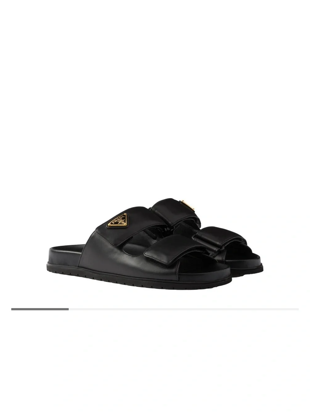 Prada Nappa Leather Slides - Picture 5 of 8
